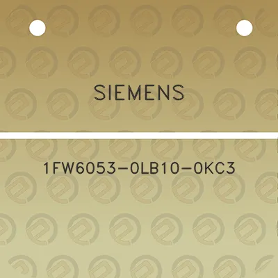 siemens-1fw6053-0lb10-0kc3