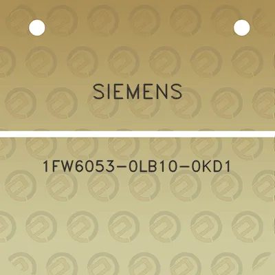 siemens-1fw6053-0lb10-0kd1