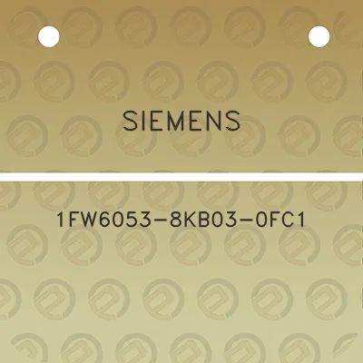 siemens-1fw6053-8kb03-0fc1