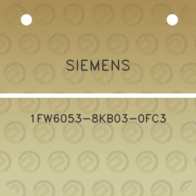 siemens-1fw6053-8kb03-0fc3