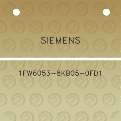 siemens-1fw6053-8kb05-0fd1