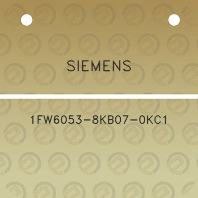 siemens-1fw6053-8kb07-0kc1