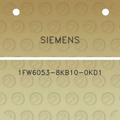 siemens-1fw6053-8kb10-0kd1