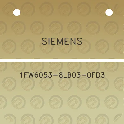 siemens-1fw6053-8lb03-0fd3