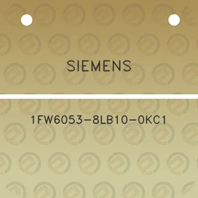 siemens-1fw6053-8lb10-0kc1