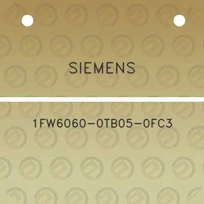 siemens-1fw6060-0tb05-0fc3