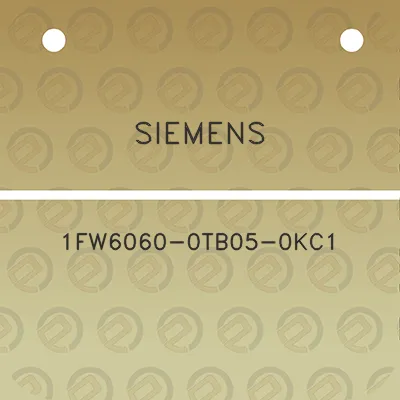 siemens-1fw6060-0tb05-0kc1