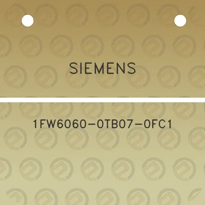 siemens-1fw6060-0tb07-0fc1