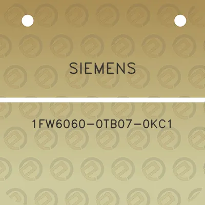 siemens-1fw6060-0tb07-0kc1