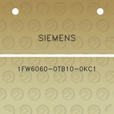 siemens-1fw6060-0tb10-0kc1