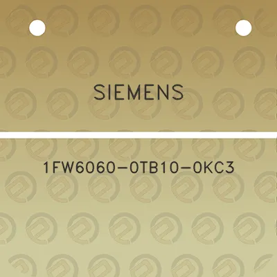 siemens-1fw6060-0tb10-0kc3