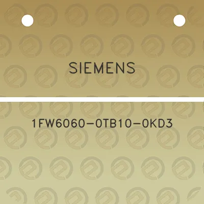 siemens-1fw6060-0tb10-0kd3