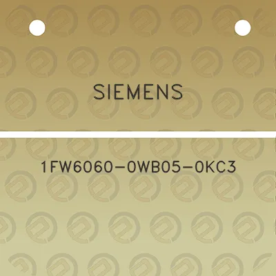 siemens-1fw6060-0wb05-0kc3