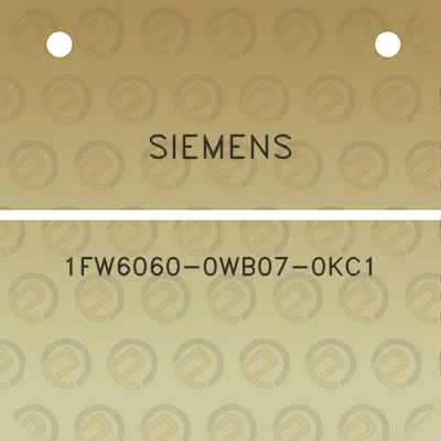 siemens-1fw6060-0wb07-0kc1