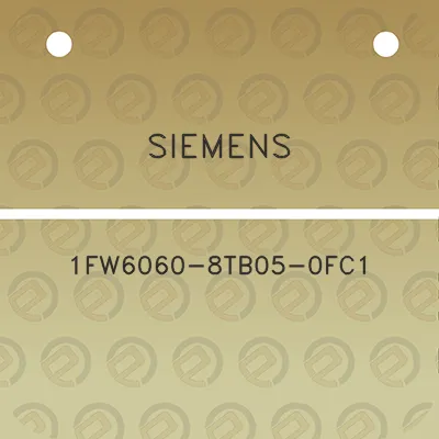 siemens-1fw6060-8tb05-0fc1