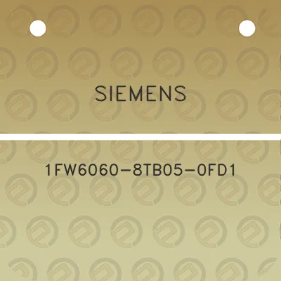 siemens-1fw6060-8tb05-0fd1