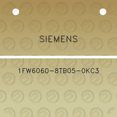 siemens-1fw6060-8tb05-0kc3