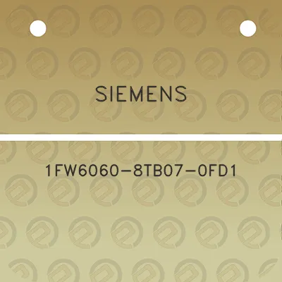 siemens-1fw6060-8tb07-0fd1