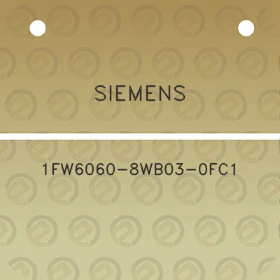 siemens-1fw6060-8wb03-0fc1