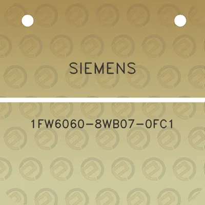 siemens-1fw6060-8wb07-0fc1