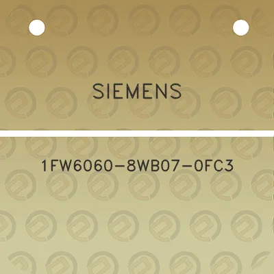 siemens-1fw6060-8wb07-0fc3