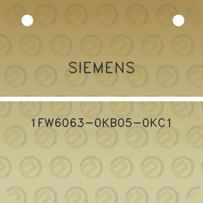 siemens-1fw6063-0kb05-0kc1