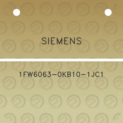 siemens-1fw6063-0kb10-1jc1