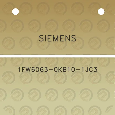 siemens-1fw6063-0kb10-1jc3