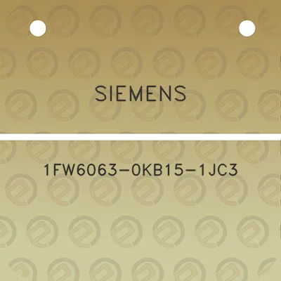 siemens-1fw6063-0kb15-1jc3