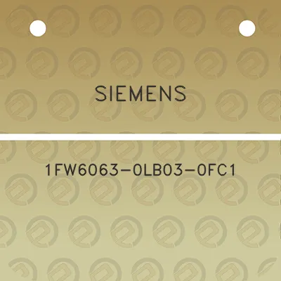 siemens-1fw6063-0lb03-0fc1