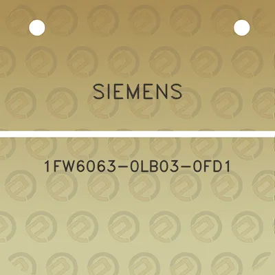 siemens-1fw6063-0lb03-0fd1