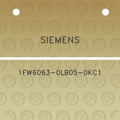 siemens-1fw6063-0lb05-0kc1