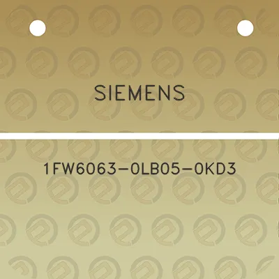 siemens-1fw6063-0lb05-0kd3