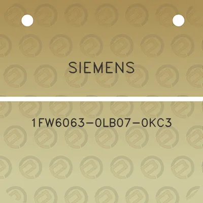 siemens-1fw6063-0lb07-0kc3