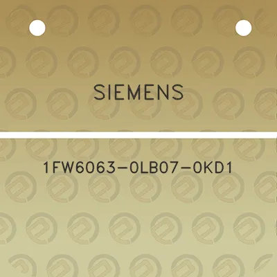 siemens-1fw6063-0lb07-0kd1