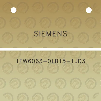 siemens-1fw6063-0lb15-1jd3