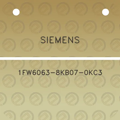 siemens-1fw6063-8kb07-0kc3