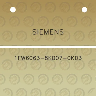 siemens-1fw6063-8kb07-0kd3