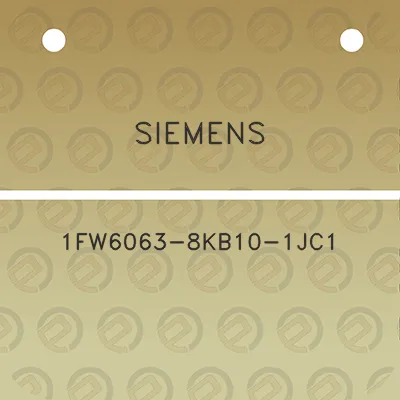 siemens-1fw6063-8kb10-1jc1