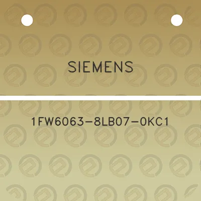 siemens-1fw6063-8lb07-0kc1