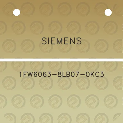 siemens-1fw6063-8lb07-0kc3