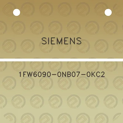 siemens-1fw6090-0nb07-0kc2