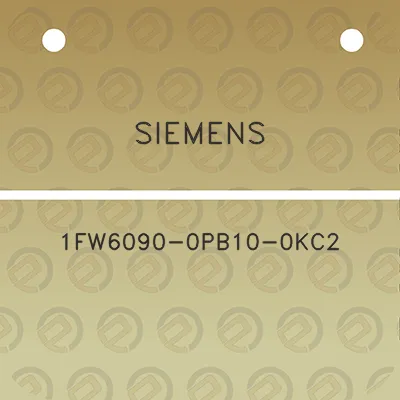 siemens-1fw6090-0pb10-0kc2