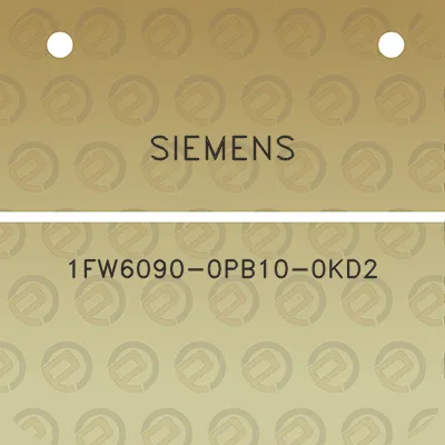 siemens-1fw6090-0pb10-0kd2