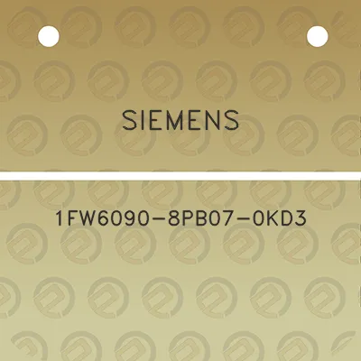 siemens-1fw6090-8pb07-0kd3