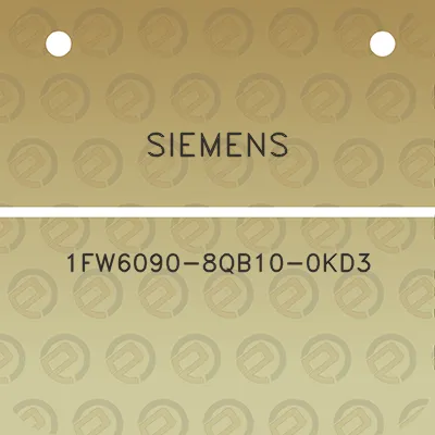 siemens-1fw6090-8qb10-0kd3