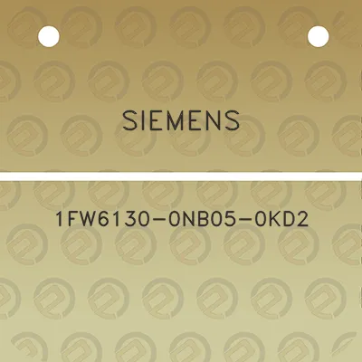 siemens-1fw6130-0nb05-0kd2