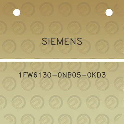 siemens-1fw6130-0nb05-0kd3