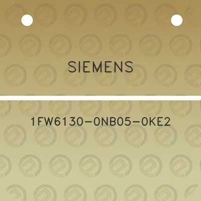 siemens-1fw6130-0nb05-0ke2