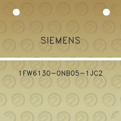 siemens-1fw6130-0nb05-1jc2